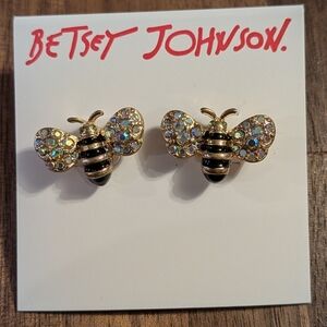 Betsey Johnson Bee Earrings